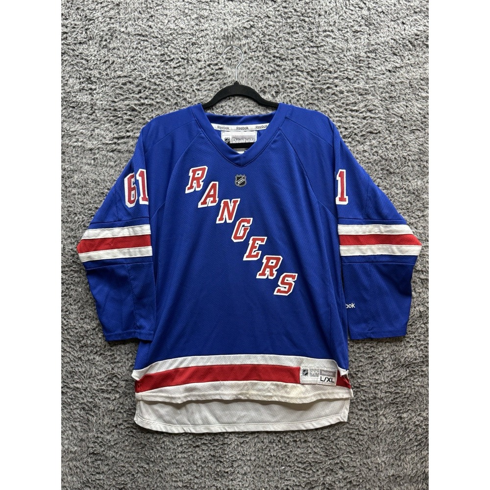 Rick Nash New York Rangers Reebok Youth L/XL Hockey Jersey #61